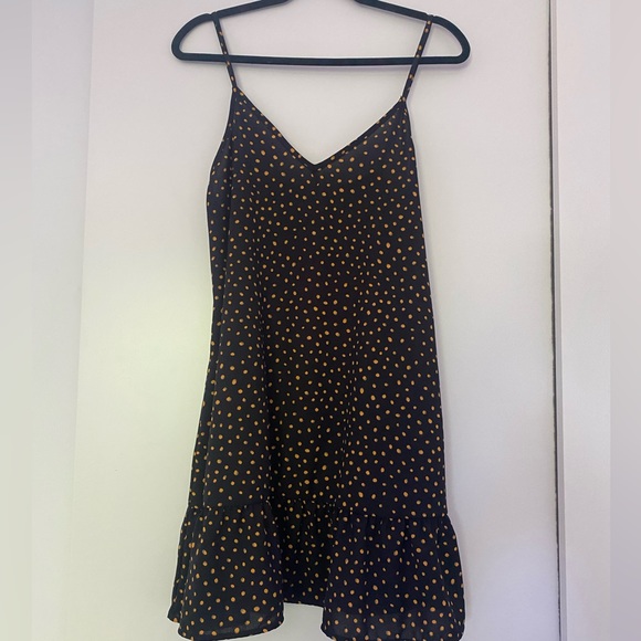 Polka Dot Mini Dress - Picture 1 of 3
